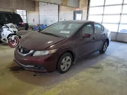 Vehiculos salvage en venta de Copart Indianapolis, IN: 2015 Honda Civic LX