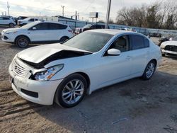 Infiniti salvage cars for sale: 2009 Infiniti G37 Base