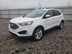 Salvage cars for sale at Wayland, MI auction: 2020 Ford Edge SEL