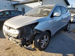 Salvage cars for sale at Pekin, IL auction: 2010 Hyundai Tucson GLS