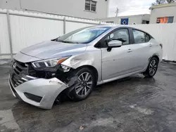 Salvage cars for sale at Opa Locka, FL auction: 2024 Nissan Versa SV