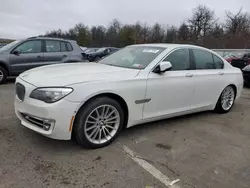 BMW salvage cars for sale: 2013 BMW 750 I