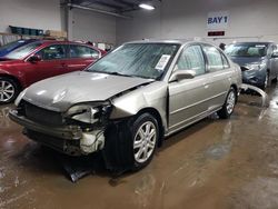 Salvage cars for sale at Elgin, IL auction: 2003 Honda Civic EX