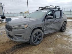 SUV salvage a la venta en subasta: 2019 Jeep Cherokee Latitude Plus