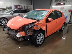 Salvage cars for sale at Elgin, IL auction: 2014 Toyota Prius C