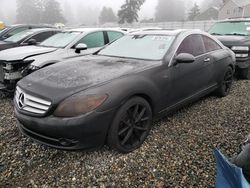 Vehiculos salvage en venta de Copart Graham, WA: 2007 Mercedes-Benz CL 550