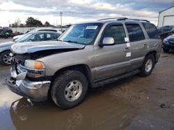 GMC salvage cars for sale: 2002 GMC Yukon