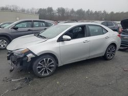 Salvage cars for sale at Exeter, RI auction: 2017 Toyota Corolla L