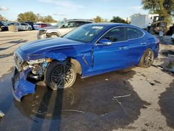 Salvage cars for sale at Orlando, FL auction: 2019 Genesis G70 Elite