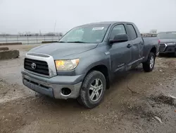 Salvage cars for sale at Kansas City, KS auction: 2007 Toyota Tundra Double Cab SR5