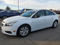 Salvage cars for sale at Moraine, OH auction: 2012 Chevrolet Cruze LS