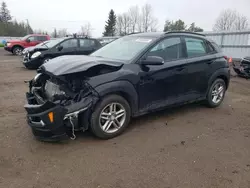 Salvage cars for sale at Bowmanville, ON auction: 2019 Hyundai Kona SE