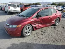 Honda Civic ex salvage cars for sale: 2007 Honda Civic EX