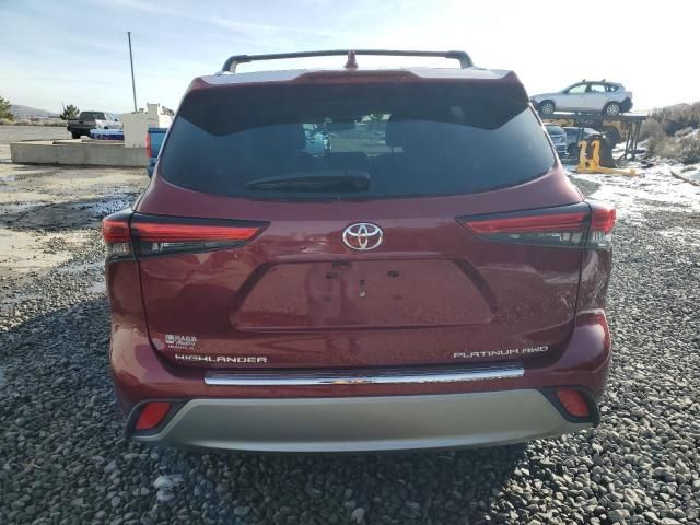 2020 Toyota Highlander Platinum