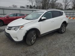 Salvage cars for sale at Gastonia, NC auction: 2015 Toyota Rav4 XLE