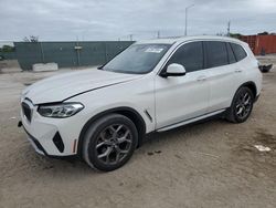 Salvage cars for sale at Homestead, FL auction: 2023 BMW X3 SDRIVE30I