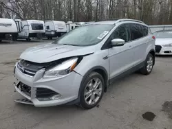 Salvage cars for sale at Glassboro, NJ auction: 2014 Ford Escape Titanium