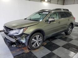 Salvage cars for sale at China Grove, NC auction: 2018 Subaru Outback 2.5I Limited