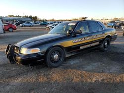 Salvage cars for sale at Harleyville, SC auction: 2009 Ford Crown Victoria Police Interceptor