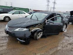 Salvage cars for sale at Elgin, IL auction: 2014 Lincoln MKZ Hybrid