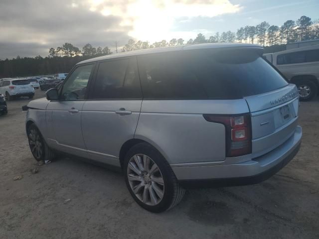 2015 Land Rover Range Rover Supercharged