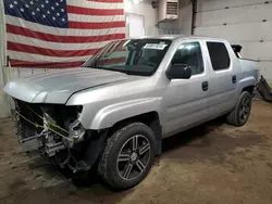 Salvage trucks for sale at Lyman, ME auction: 2014 Honda Ridgeline Sport