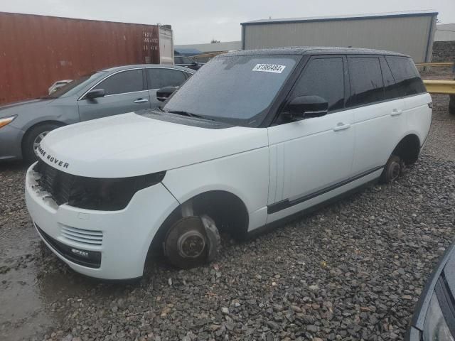 2016 Land Rover Range Rover Supercharged