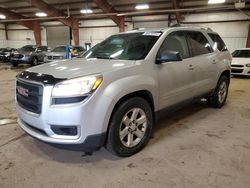 Salvage cars for sale at Lansing, MI auction: 2015 GMC Acadia SLE