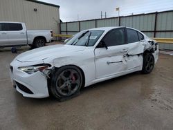 Alfa Romeo salvage cars for sale: 2018 Alfa Romeo Giulia