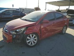 Salvage cars for sale at Anthony, TX auction: 2012 Hyundai Accent GLS