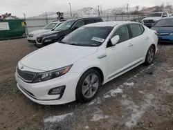 Salvage cars for sale at Magna, UT auction: 2015 KIA Optima Hybrid