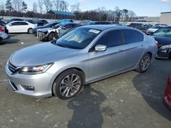 Salvage cars for sale from Copart Spartanburg, SC: 2013 Honda Accord Sport