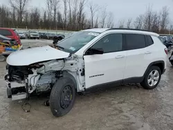 Jeep Compass Latitude salvage cars for sale: 2024 Jeep Compass Latitude