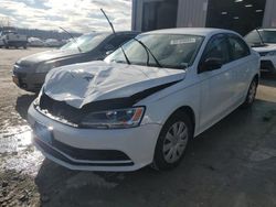 Salvage cars for sale at Cahokia Heights, IL auction: 2016 Volkswagen Jetta S