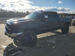 Salvage trucks for sale at Windham, ME auction: 2017 Chevrolet Silverado K1500 LT