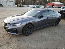 Acura salvage cars for sale: 2021 Acura TLX Technology