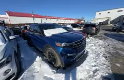 Ford salvage cars for sale: 2020 Ford Explorer XLT