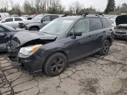 Salvage cars for sale at Portland, OR auction: 2015 Subaru Forester 2.5I Premium