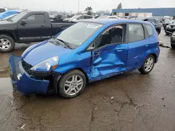 Salvage cars for sale at Woodhaven, MI auction: 2007 Honda FIT S