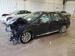 Salvage cars for sale at Franklin, WI auction: 2015 Hyundai Sonata Sport