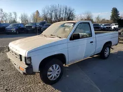 Salvage cars for sale at Portland, OR auction: 1990 Nissan D21 Short BED