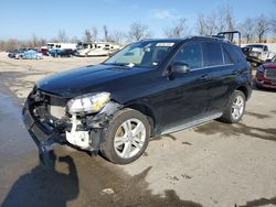 Salvage cars for sale at Bridgeton, MO auction: 2015 Mercedes-Benz ML 350 4matic