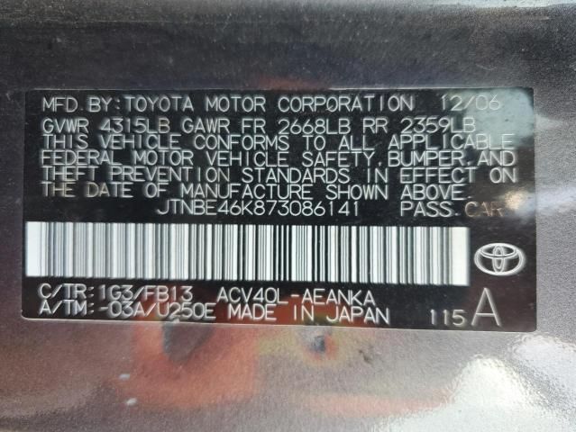 2007 Toyota Camry CE