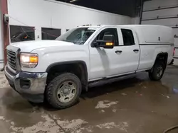 Vehiculos salvage en venta de Copart Blaine, MN: 2015 GMC Sierra K2500 Heavy Duty