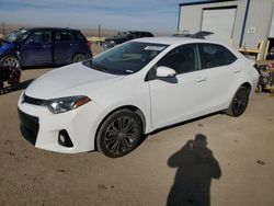 Salvage cars for sale at Albuquerque, NM auction: 2015 Toyota Corolla L