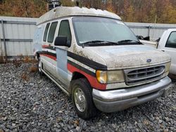 Ford salvage cars for sale: 1999 Ford Econoline E350 Super Duty Van