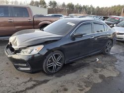 Honda salvage cars for sale: 2017 Honda Accord Sport