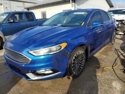 Ford salvage cars for sale: 2017 Ford Fusion SE