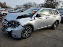 Mitsubishi Vehiculos salvage en venta: 2016 Mitsubishi Outlander ES