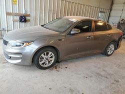 Salvage cars for sale at Abilene, TX auction: 2016 KIA Optima LX